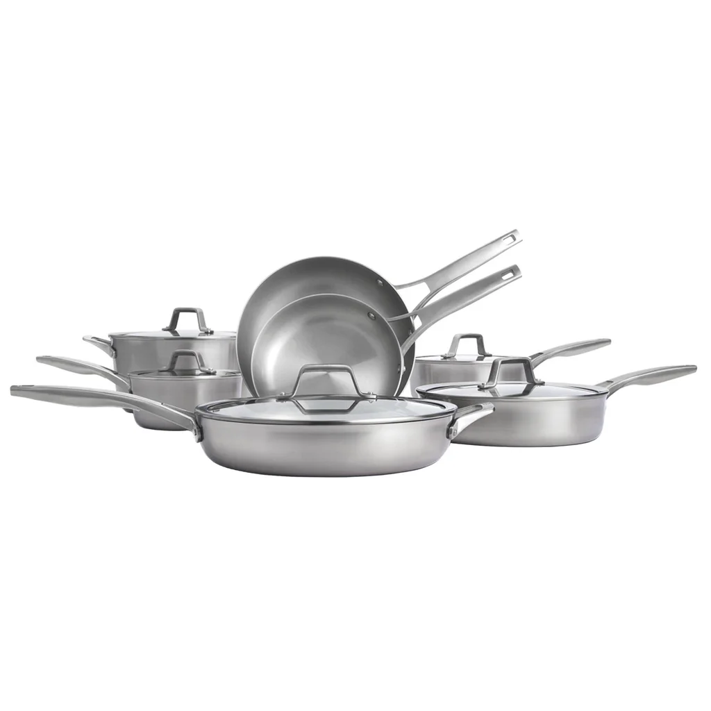 Calphalon Premier Tri-Ply 12-piece Stainless Steel Cookware Set