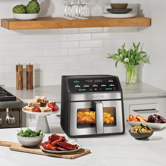 Gourmia 8-Quart Digital Air Fryer with Window & Light - Image 2