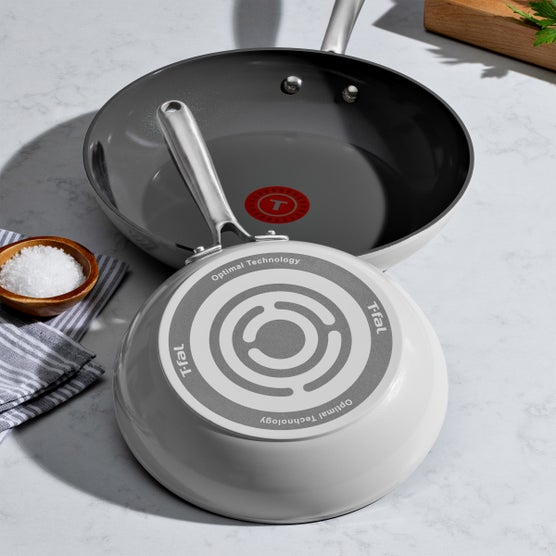 T-fal Ceramic Non-Stick Frypan Set, 3-piece - Image 3