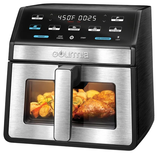Gourmia 8-Quart Digital Air Fryer with Window & Light - Image 3